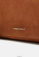femmes sac bandoulière cuir cognac 006BT2532 Anna Field - Image 4