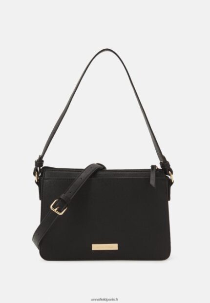 femmes sac bandoulière noir 006BT2512 Anna Field
