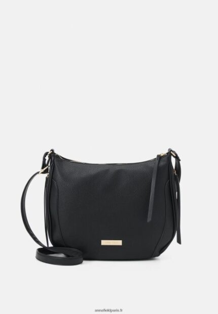 femmes sac bandoulière noir 006BT2544 Anna Field