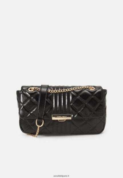 femmes sac bandoulière noir 006BT2556 Anna Field