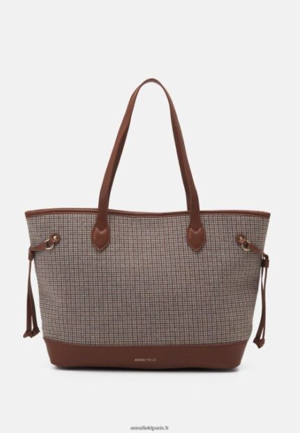 femmes sac cabas cognac 006BT2486 Anna Field