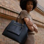 femmes sac cabas noir 006BT2465 Anna Field