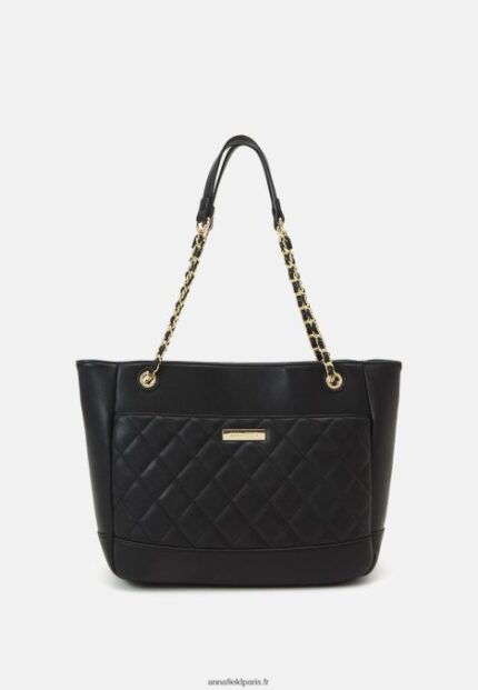 femmes sac cabas noir 006BT2476 Anna Field