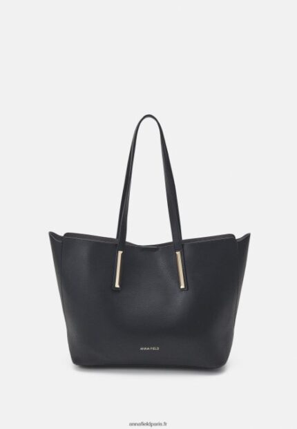 femmes sac cabas noir 006BT2487 Anna Field