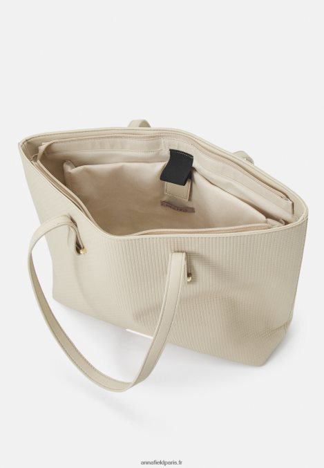 femmes sac pour ordinateur portable beige 006BT2564 Anna Field - Image 3
