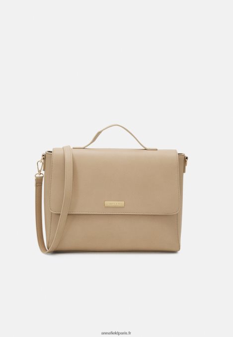 femmes_sac_pour_ordinateur_portable_beige_006bt2568_anna_field.jpg femmes sac pour ordinateur portable beige 006BT2568 Anna Field - Image 1