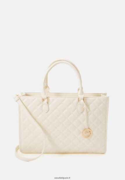 femmes sac pour ordinateur portable blanc cassé 006BT2573 Anna Field