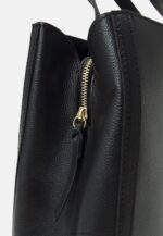 femmes sac pour ordinateur portable en cuir noir 006BT2587 Anna Field - Image 4