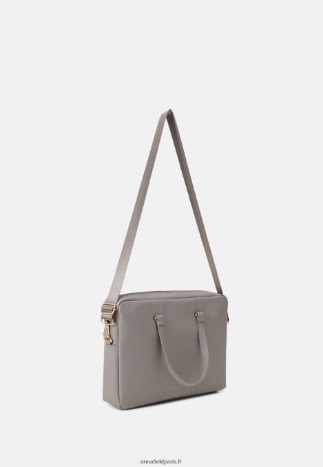 femmes sac pour ordinateur portable gris 006BT2561 Anna Field - Image 2