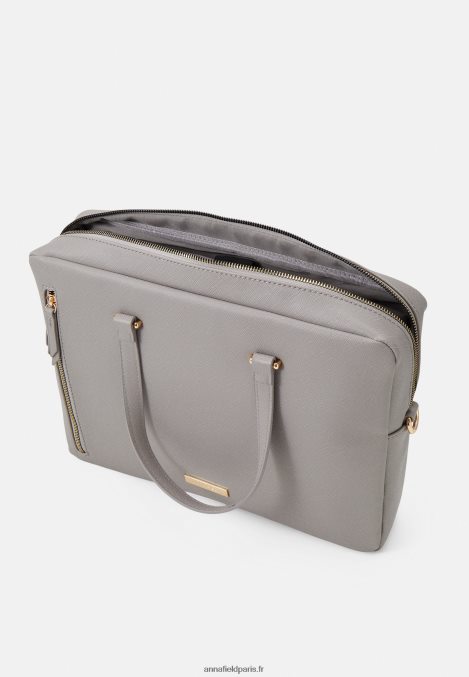 femmes sac pour ordinateur portable gris 006BT2561 Anna Field - Image 3