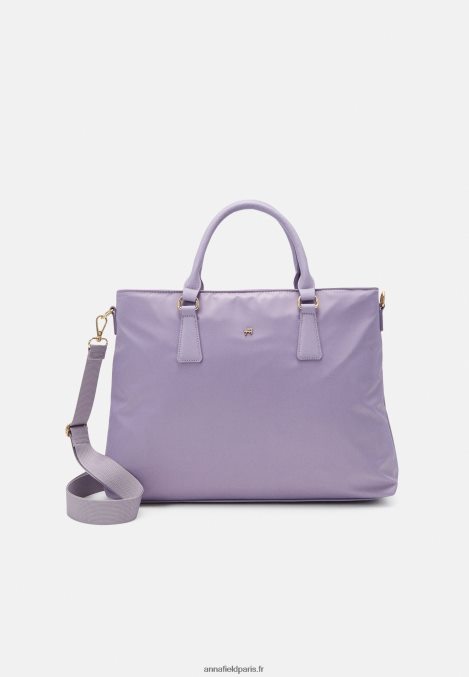 femmes sac pour ordinateur portable lilas 006BT2586 Anna Field - Image 1