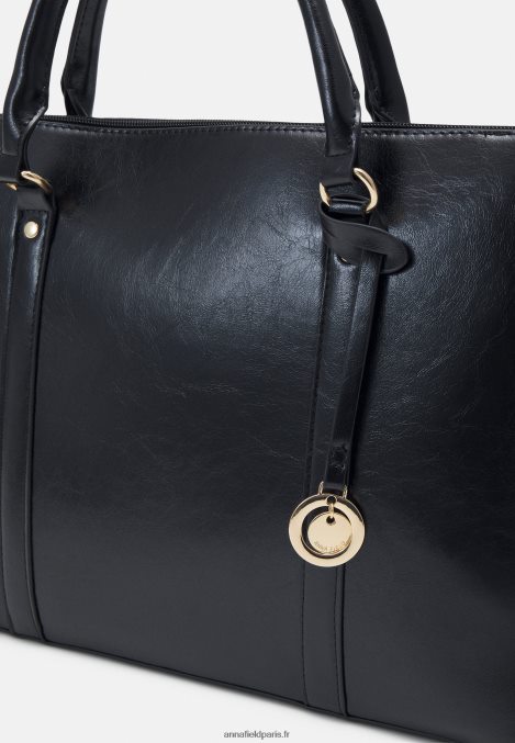 femmes sac pour ordinateur portable noir 006BT2566 Anna Field - Image 4