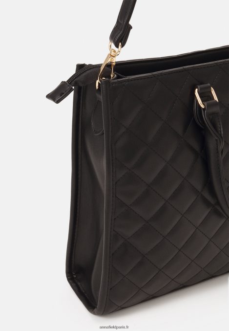 femmes sac pour ordinateur portable noir 006BT2567 Anna Field - Image 4