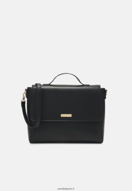 femmes sac pour ordinateur portable noir 006BT2572 Anna Field
