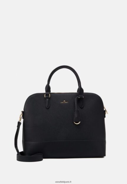femmes sac pour ordinateur portable noir 006BT2578 Anna Field