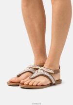 femmes sandales à barre en T beige 006BT1540 Anna Field