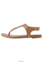 femmes sandales à bride en cuir cognac 006BT1495 Anna Field - Image 2