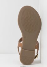 femmes sandales à bride en cuir cognac 006BT1495 Anna Field - Image 7
