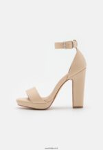 femmes sandales à talons blanc cassé 006BT1571 Anna Field - Image 2