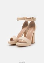 femmes sandales à talons blanc cassé 006BT1571 Anna Field - Image 3