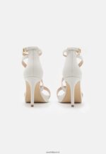 femmes sandales à talons hauts en cuir blanc 006BT1572 Anna Field - Image 3