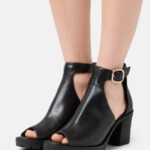 femmes sandales à talons hauts noires 006BT1272 Anna Field