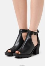 femmes sandales à talons hauts noires 006BT1272 Anna Field