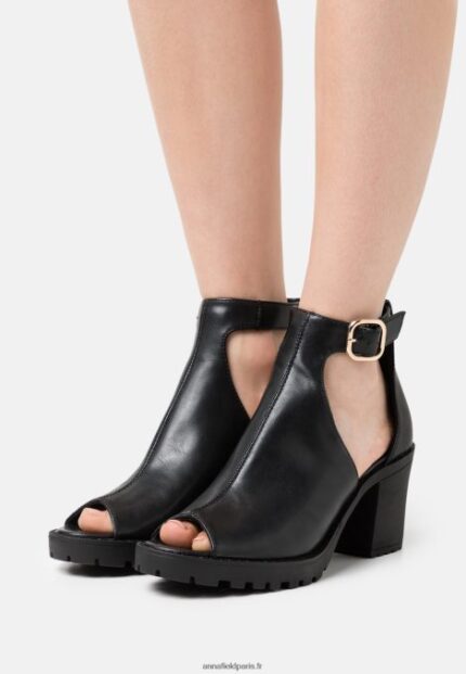 femmes sandales à talons hauts noires 006BT1272 Anna Field