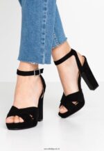 femmes sandales à talons hauts noires 006BT1567 Anna Field