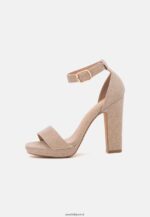 femmes sandales à talons hauts or rose 006BT1566 Anna Field - Image 2