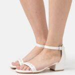 femmes sandales blanches 006BT1309 Anna Field