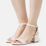femmes sandales blanches 006BT1404 Anna Field