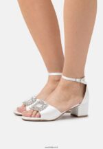 femmes sandales blanches 006BT1434 Anna Field