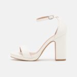 femmes sandales blanches à talons hauts 006BT1288 Anna Field
