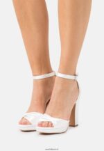 femmes sandales blanches à talons hauts 006BT1554 Anna Field