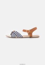 femmes sandales cognac/bleu foncé 006BT1290 Anna Field - Image 2