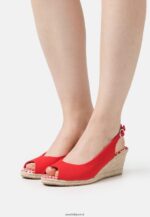 femmes sandales compensées rouge 006BT1490 Anna Field