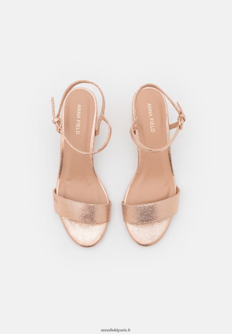 femmes sandales couleur or rose 006BT1254 Anna Field - Image 6