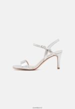 femmes sandales en cuir argent 006BT1270 Anna Field - Image 2