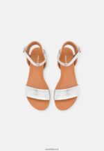 femmes sandales en cuir argent 006BT1300 Anna Field - Image 6