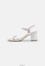 femmes sandales en cuir argent 006BT1362 Anna Field - Image 2