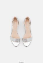 femmes sandales en cuir argent 006BT1381 Anna Field - Image 5