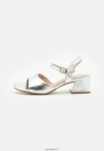 femmes sandales en cuir argent 006BT1388 Anna Field - Image 2
