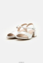 femmes sandales en cuir argent 006BT1388 Anna Field - Image 3