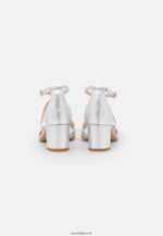femmes sandales en cuir argent 006BT1427 Anna Field - Image 4