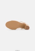 femmes sandales en cuir beige 006BT1335 Anna Field - Image 5