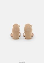 femmes sandales en cuir beige 006BT1355 Anna Field - Image 4