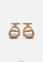 femmes sandales en cuir beige 006BT1357 Anna Field - Image 4
