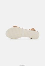 femmes sandales en cuir beige 006BT1357 Anna Field - Image 5