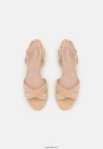 femmes sandales en cuir beige 006BT1359 Anna Field - Image 6